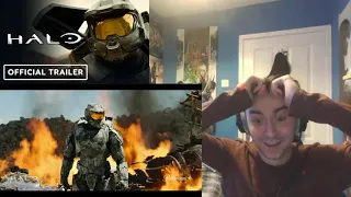 Halo TV Series Official Trailer 1 Reaction