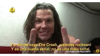 Jeff Hardy: "Hoy sentí la misma vibra que estar ante Undertaker"