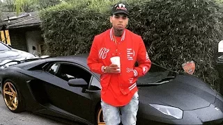 Chris Brown Shows Tyga His Car Collection ''You Know How We Do It''