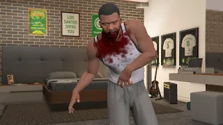 JOGANDO COM FRANKLIN ZOMBI NO GTA 5