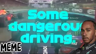 Hamilton “SOME DANGEROUS DRIVING” Meme