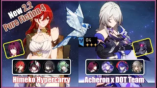 New Pure Fiction 4 | Himeko & Acheron x DOT | Honkai Star Rail v2.2