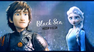 Hiccup x Elsa |Black Sea💙