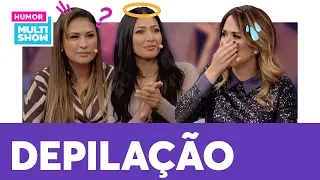 Simone e Simaria abrem o jogo sobre DEPILAÇÃO 😳 | ESQUENTA LADY NIGHT | Humor Multishow