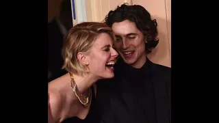 timothée chalamet, greta gerwig and saoirse ronan