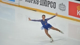 Аделина Сотникова. Чемпионат России по фигурному катанию 2016.