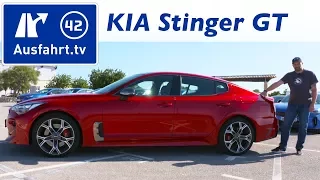 2017 KIA Stinger GT 3.3 T-GDi AWD - Kaufberatung, Test, Review