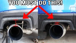 Adjusting My Tomei Exhaust To The Best Angle!