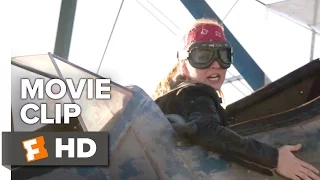 The Space Between Us Movie CLIP - Biplane Runway (2017) - Asa Butterfield Movie