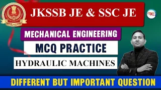 JKSSB I SSC JE 2023 | Hydraulic Machines Expected Questions | Mechanical Engineering SSC