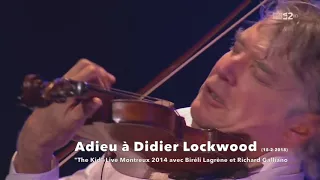 Adieu à Didier Lockwood
