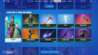 ONE OF THE RAREST ITEM SHOPS IN THE HISTORY OF FORTNITE! (Vaulted A Year Or More Item Shop)