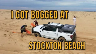 4X4 NSW Coast - Getting Bogged at Stockton Beach and exploring Myall Lakes National Park!
