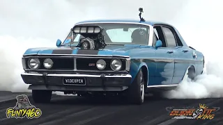 BLOWN XY FALCON || WIDE OPEN || STEERING ISSUES AT BURNOUT KING
