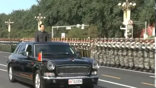 01 President HU Jintao Reviews Chinese Troops [China's National Day, Chinese Military Parade 2009]