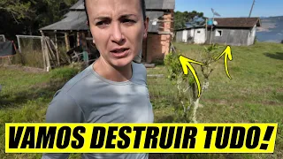 VAMOS DESTRUIR AS CASAS DO SÍTIO!