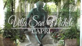 Villa San Michele, Capri, Italy - Tour of Axel Munthe House Museum and Garden. Relaxing video.