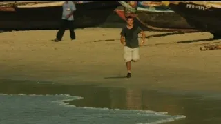 Goa beach running - The bourn supremacy 2004