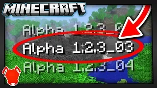 These Versions of Minecraft are LOST!?