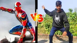 spider Man no way home stunts in real life 🇮🇳 | challenge | spider Man in real life🔥| tubu Michael |
