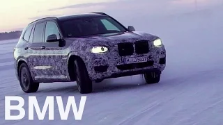 BMW X3 Motion Trailer. Test-driving the all-new in Sweden.
