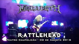 MEGADETH - Rattlehead (Chile 2016) | Teatro Caupolicán | 02 Agosto 2016