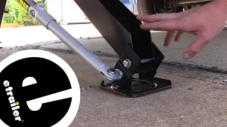 etrailer | JTs Strong Arm Jack Stabilizer Kit Electric Stabilizer Jack Pad Adapter Review