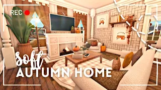 🍁 soft autumn one story house // no gamepass - bloxburg build & tour - itapixca builds