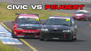 4 Cylinder Battle! Civic vs Peugeot