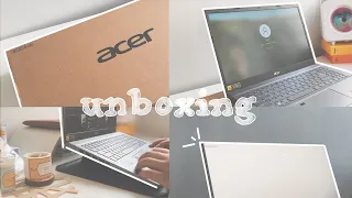 💻 Acer Aspire 5 2022 Laptop  - Gold - Unboxing 📦 | International Student 🇨🇦