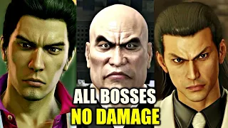 YAKUZA KIWAMI - ALL BOSSES - NO DAMAGE [No Inventory  /  No NG+  / HARD]