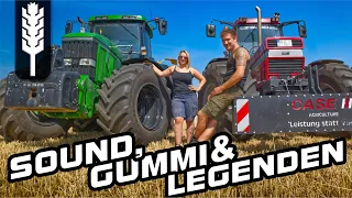 Sound, Gummis und Legenden | John Deere 7810 Case 1455 XL | feat. Alinas Landleben