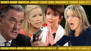 "Victor's Plan Foiled: Jordan's Daring Escape Shakes Genoa City - Shocking Turn of Events Unveiled!"