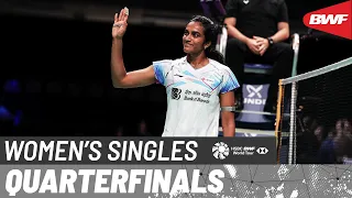 VICTOR Denmark Open 2023 | Pusarla V. Sindhu (IND) vs. Supanida Katethong (THA) | QF