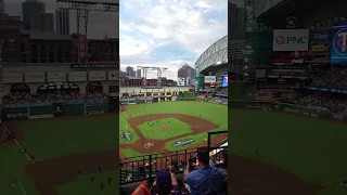 Astros versus Twins ALDS Game 2! ROOF OPEN!