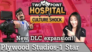 New DLC! Plywood Studios - Two Point Hospital Culture Shock [2020] 1st Map, 1 Star