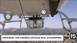 NOW: Memorial services for fallen Phoenix Officer Paul Officer Paul Rutherford