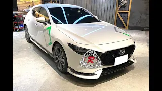 Installation Reference For 2019-2022 Mazda3 5-Door Hatchback TH STYLE FULL LIP KIT