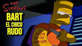 Los Simpson Bart el Nuevo Chico Rudo resumen | Utacaramba