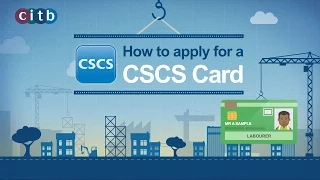 CITB - How to apply for a CSCS card