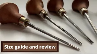 Pfeil carving tools - size guide and review - Ep.2 Quick Guide Series