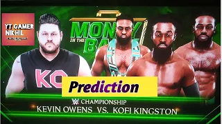FULL MATCH - Kofi Kingston Vs Kevin Owens - WWE Championship : WWE Money In The Bank ( 2019 ) Hindi