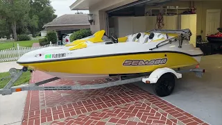 Seadoo Sportster Speedster FAIL first time at Water