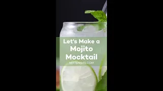 Easy Non-Alcoholic Mojito Mocktail Recipe