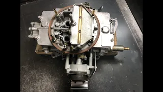 Autolite 4100 4V carburetor overhaul part 2 assembling & adjusting