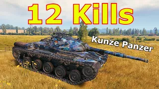 World of Tanks Kunze Panzer - 12 Kills
