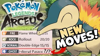 INSANE MOVESET BUFFS AND MOVES! Pokemon Legends: Arceus | SPOILERS