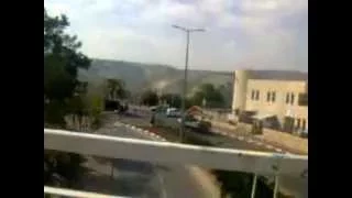 Вид на Иерусалим с пешеходного моста - Маале Адумим, Израиль