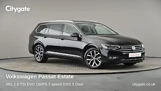 Volkswagen Passat Estate - SEL 1.5 TSI EVO 150PS 7-speed DSG 5 Door - Citygate Volkswagen Ruislip