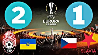 Zorya 2-1 Slavia Praha | EUROPA LEAGUE 2023-2024